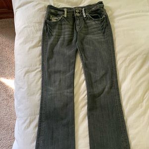 Miss Me Distressed Camo Jeans